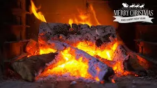 Fireplace Christmas Music 🔥 Instrumental Christmas Jazz, Soft Piano Jazz, Fire Sounds for Relaxation