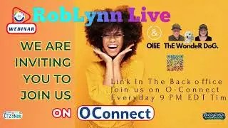 We are Inviting You to Join Us in #RobLynnLive on #OConnect at 9pm EDT | 👇 Link in the Description 👇