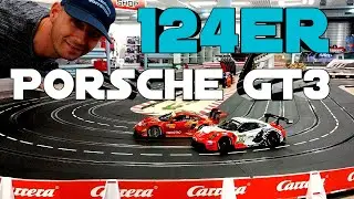 Carrera Digital 124 Porsche GT3 Lionsspeed und Macau Racing!!!!!! Vorab Test