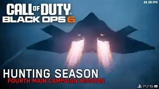 Call of Duty: Black Ops 6 &ndash; Hunting Season : Mission 4 | Full Walkthrough (4K 60FPS) PS5 Pro Games