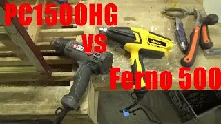 Porter Cable PC1500HG Versus Wagner Ferno 500 Heat Gun