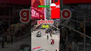 Polish for &ldquo;Loud&rdquo; vs &ldquo;Quiet&rdquo; | NYC Edition 🗽