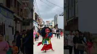 Lakhye dance 👹sunakothi #shortvideo #youtubevideo #lalitpur #lakhye #youtubeshort #dance #jatra