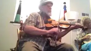 Georgia Cluck old Hen - Mick Kinney fiddling in Calico tuning