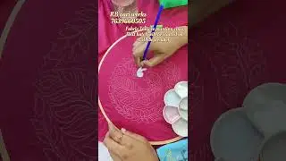 fabric Tanjore painting class/ online/Offline