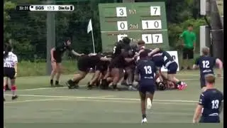 I Scored a Driving Maul Try From My Own Lineout Throw In - Sanix World Rugby Youth tournament - 2025