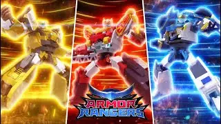 🔥Lagu tema Armor Rangers Musim 1 telah hadir! 🎵｜Super Hero 🚀｜Transformasi Robot 🤖｜RTV  Kids Kartun💥