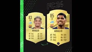 EA Sports FC 24 Barcelona Ratings | FIFA 24 Upgrades & Downgrade
