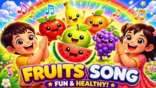 🍎 Yummy Fruits Song for Kids | Learn Fruits with Fun | Baby Songs & Rhymes | BP Kids