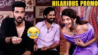 Sangeeth Shobhan Interviews Sreeleela & Vaishnav Tej | Aadikesava Interview Promo | Wall Post