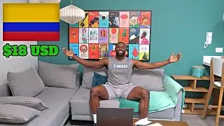 My CHEAP $18 Apartment In Medellin COLOMBIA 🇨🇴| APARTMENT TOUR