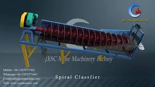 Spiral Classifier Working Principle 3D Animation View