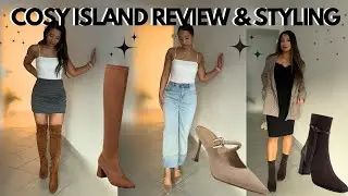 👠 Cosy Island Shoe Review -  Stylish Comfortable Heels and Boots and Outfit Ideas