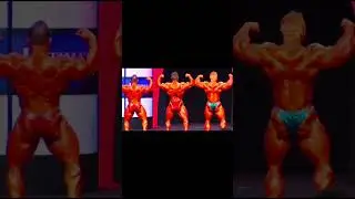 Flex Lewis in an exciting competition on the Olympia stage. #bodybuilding #mrolympia #youtub #gym