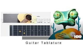 Guitar TAB - RANGO Opening (Los Lobos) : Rango Theme Song  | Tutorial Sheet Lesson #iMn