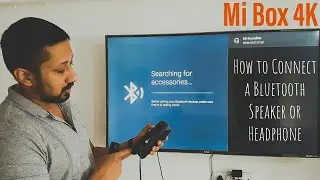 Как подключить Bluetooth-колонку или наушники к Mi Box 4K