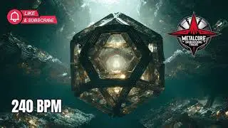 240 BPM Metalcore Drum Backing Track | Extreme Chaos & Speed | Royalty Free Drum Loop