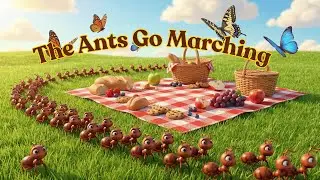 The Ants Go Marching | Fun Nursery Rhymes for Kids | Counting Songs | Picnic Adventure