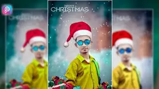 MERRY CHRISTMAS PHOTO EDITING IN PICSART || HAPPY NEW YEAR 2019 || PICSART MANIPULATION EDITING