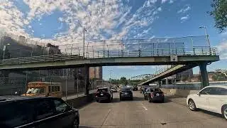 4K Driving from New York City NYC Queens to Lake Ariel Pennsylvania PA Wayne County Day Night ASMR