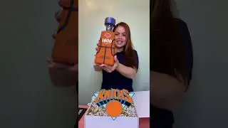 NY KNICKS GAME TODAY: CELEBRATING WITH 1800 Tequila NY Knicks Bottle