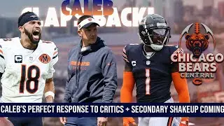 Caleb Williams&rsquo; PERFECT Response to Critics + Major Secondary Shakeup Coming 🐻🔥