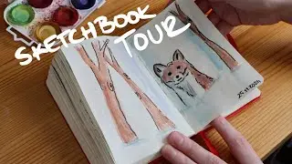 Sketchbook tour and chat about confidence