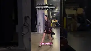 Caitlin clark cat walk #caitlinclark #sports #model #basketball #wnba #highlights