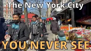 Walk Washington Heights, St Nicholas Avenue Neighborhood, W 181 St. NYC. Little Dominican Republic.