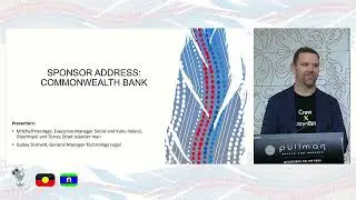 Sponsor Address &ndash; Commonwealth Bank - NILC 2024, Day 2, Melbourne.