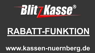 4 M&ouml;glichkeiten f&uuml;r Rabatte in Blitzkasse Restaurant und Blitzkasse Handel Kassensoftware