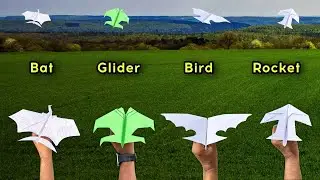 4 best flying bird plane, top 4 flying new airplane,  best 4 paper flying rocket, make 4 paper bird 