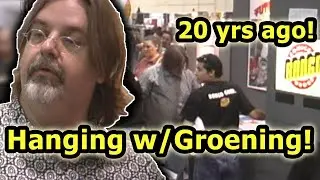 Hanging w/Matt Groening 20 Yrs Ago! Bongo Comics Booth from Comic-Con 2001! Simpsons SDCC Flashback