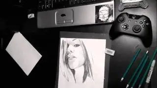 Speed Drawing #3 Dibujando a Sharon Hernandes By Maeel