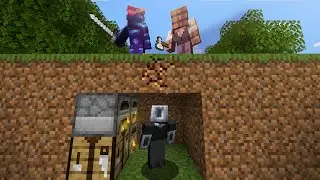 Minecraft Speedrunner VS 2 Hunters UNSTAGED
