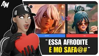 ESCOLHENDO a minha WAIFU de FORTNITE!!