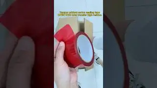Self adhesive VOID tape Tamper proof carton sealing tape total transfer security labels