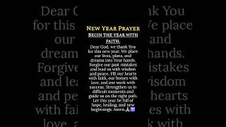 Start 2026 With This Powerful Prayer ✝️ #NewYearPrayer