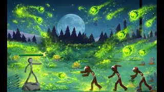 Lập tr&igrave;nh Scratch game Stick War Legacy Endless Dead Night 10 - Zombie n&eacute;m độc tố xuất hiện