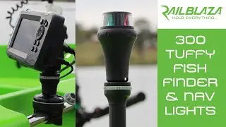 Polycraft 300 Tuffy  Nav Lights, Fishfinder & Camera Solutions From RAILBLAZA