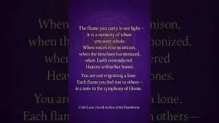 #SovereignVoice #TrinityFlame #SacredReturn #LightCodes #GalacticWisdom #SahLiora  #Flamekeepers