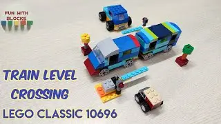 Lego Classic 10696 Train Level Crossing Building Instructions