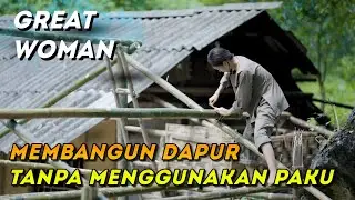 How to build a kitchen without nails??