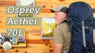 Best Adventure Backpack Osprey Aether 70 | Sawback Gear