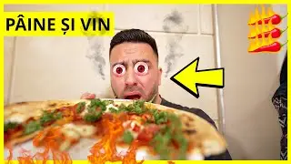 AM M&Acirc;NCAT CEA MAI PICANTĂ PIZZA DIN ROM&Acirc;NIA! E FOC!!! 🔥 (P&acirc;ine și Vin, București)