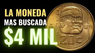 &iquest;En verdad Vale TANTO la moneda de 20 centavos OLMECA?