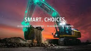 Easy Choices | John Deere SmartGrade™ Excavators