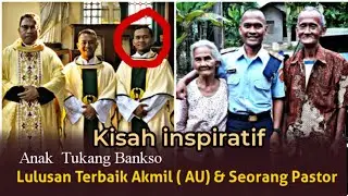 Terharu !! Kisah perjuangan anak tukang bakso kini menjadi Pastor sekaligus seorang Perwira TNI AU