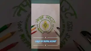 LOGO OF SCOUT #Nepalscout #drawing #logo