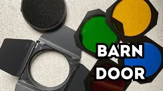 Master the Barn Door Light Modifier: Unboxing, Setup & Creative Tips!
